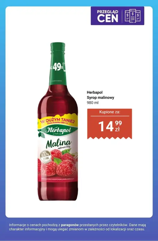 Dino - gazetka promocyjna Produkty na odporność - przegląd cen od czwartku 15.10 do wtorku 20.10 - strona 7
