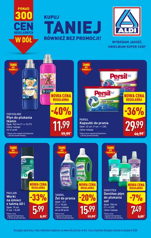 Aldi - gazetka promocyjna Stała obniżka cen! od poniedziałku 19.10 do soboty 24.10 - strona 4