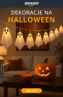 Amazon - gazetka promocyjna Dekoracje na Halloween od piątku 16.10 