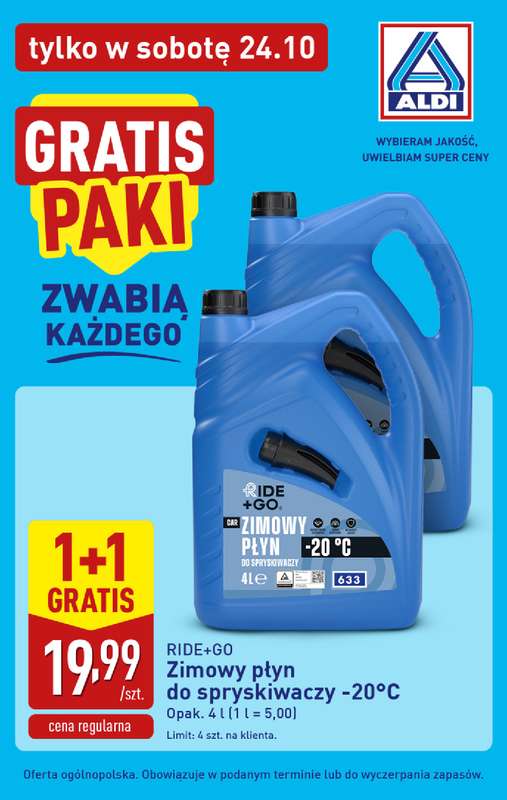 Aldi - gazetka promocyjna Najlepsze oferty na sobotę w Aldi! od soboty 24.10 do soboty 24.10 - strona 4