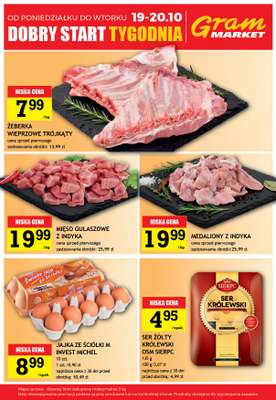 Gram Market - gazetka promocyjna Cały tydzień niskie ceny od czwartku 15.10 do środy 21.10 - strona 4