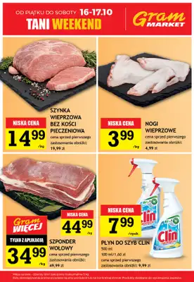 Gram Market - gazetka promocyjna Cały tydzień niskie ceny od czwartku 15.10 do środy 21.10 - strona 2