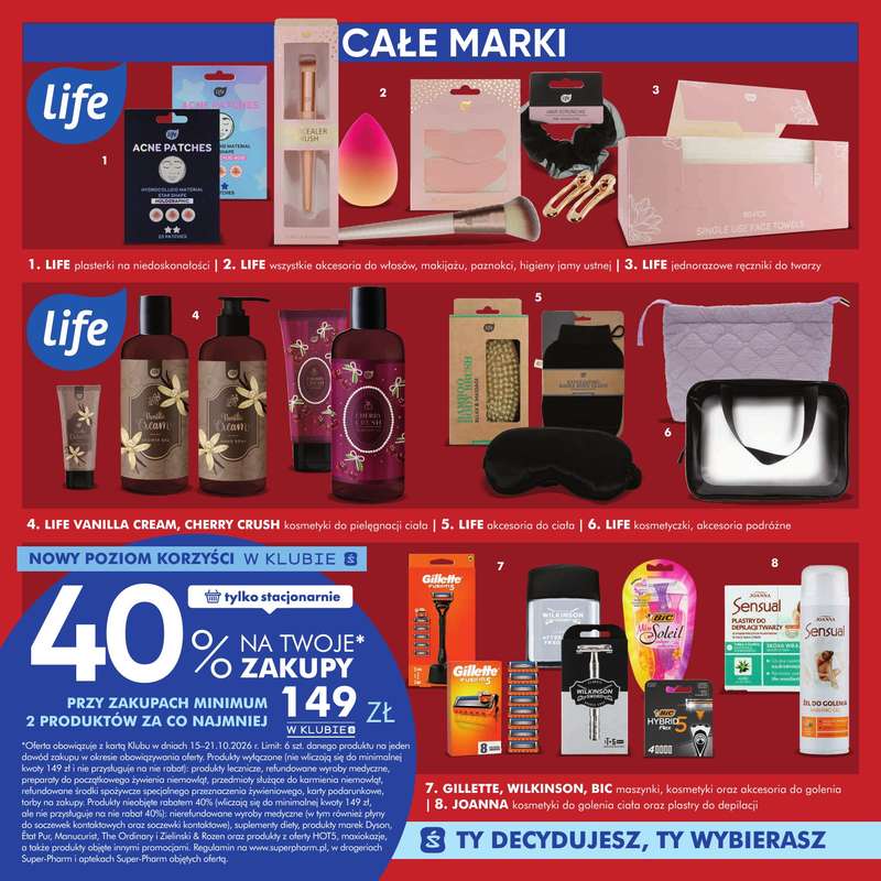 Super-Pharm - gazetka promocyjna Gazetka od czwartku 15.10 do środy 21.10 - strona 9