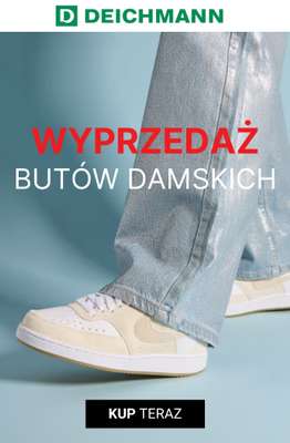 Deichmann - gazetka promocyjna Wyprzedaż butów damskich od piątku 16.10 
