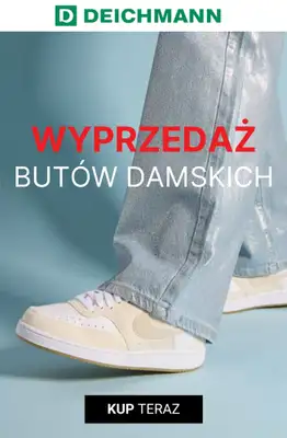 Deichmann - gazetka promocyjna Wyprzedaż butów damskich od piątku 16.10 