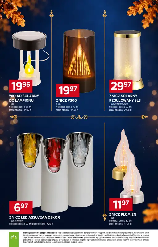 Stokrotka - gazetka promocyjna Katalog Znicze od czwartku 01.10 do środy 04.11 - strona 9