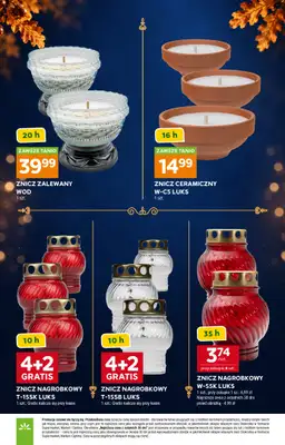 Stokrotka - gazetka promocyjna Katalog Znicze od czwartku 01.10 do środy 04.11 - strona 6