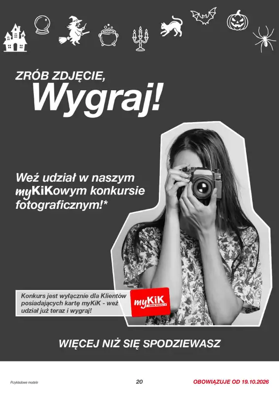KiK - gazetka promocyjna Więcej świątecznej magii dla Twojego domu od poniedziałku 19.10 do soboty 24.10 - strona 20