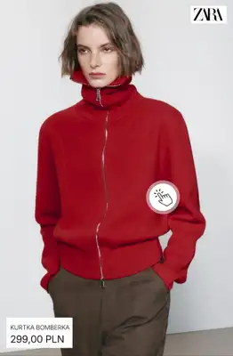 Zara - gazetka promocyjna Swetry z suwakiem od piątku 16.10  - strona 10