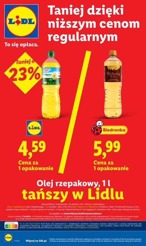 Lidl - gazetka promocyjna Oferta od czwartku od czwartku 15.10 do soboty 17.10 - strona 20