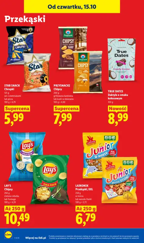 Lidl - gazetka promocyjna Oferta od czwartku od czwartku 15.10 do soboty 17.10 - strona 100