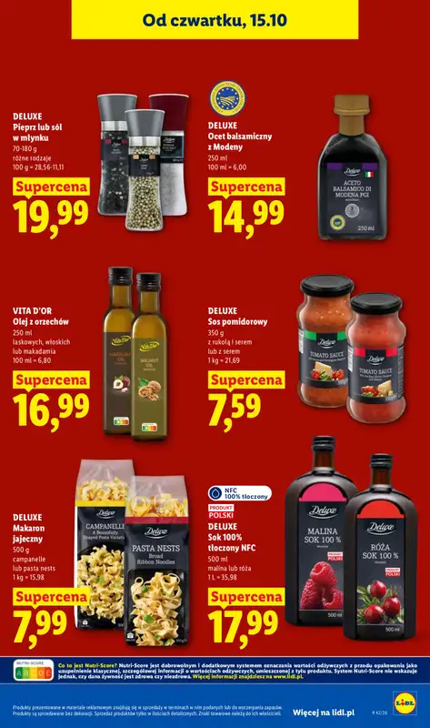 Lidl - gazetka promocyjna Oferta od czwartku od czwartku 15.10 do soboty 17.10 - strona 77