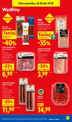 Lidl - gazetka promocyjna Oferta od czwartku od czwartku 15.10 do soboty 17.10 - strona 69