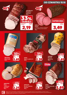 Kaufland - gazetka promocyjna Oferta Kaufland - SUPER SOBOTA od soboty 17.10 do soboty 17.10 - strona 15