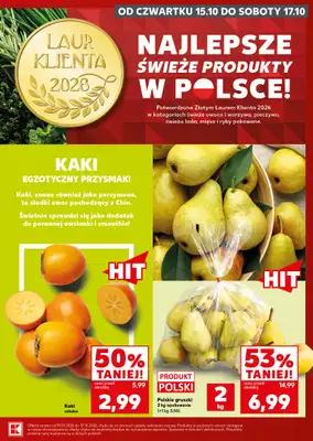 Kaufland - gazetka promocyjna Oferta Kaufland - SUPER SOBOTA od soboty 17.10 do soboty 17.10 - strona 5