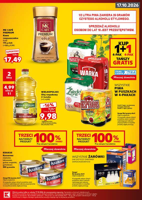 Kaufland - gazetka promocyjna Oferta Kaufland - SUPER SOBOTA od soboty 17.10 do soboty 17.10 - strona 3
