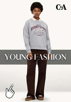 C&A - gazetka promocyjna Young Fashion - odzież damska od piątku 16.10 