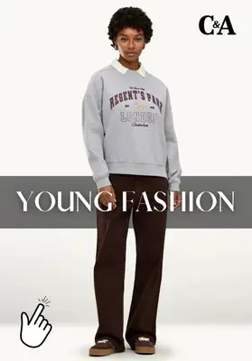 C&A - gazetka promocyjna Young Fashion - odzież damska od piątku 16.10 