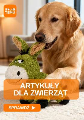 Temu - gazetka promocyjna Artykuły dla zwierząt od czwartku 15.10 