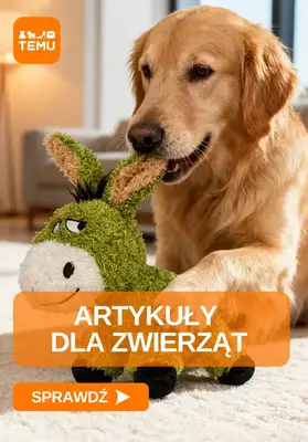 Temu - gazetka promocyjna Artykuły dla zwierząt od czwartku 15.10 