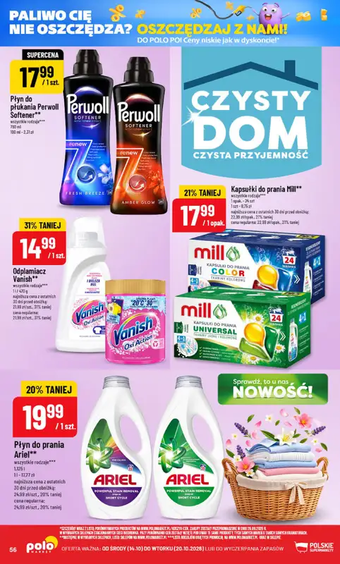 POLOmarket - gazetka promocyjna Gazetka od środy 14.10 do wtorku 20.10 - strona 56