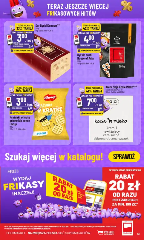 POLOmarket - gazetka promocyjna Gazetka od środy 14.10 do wtorku 20.10 - strona 67