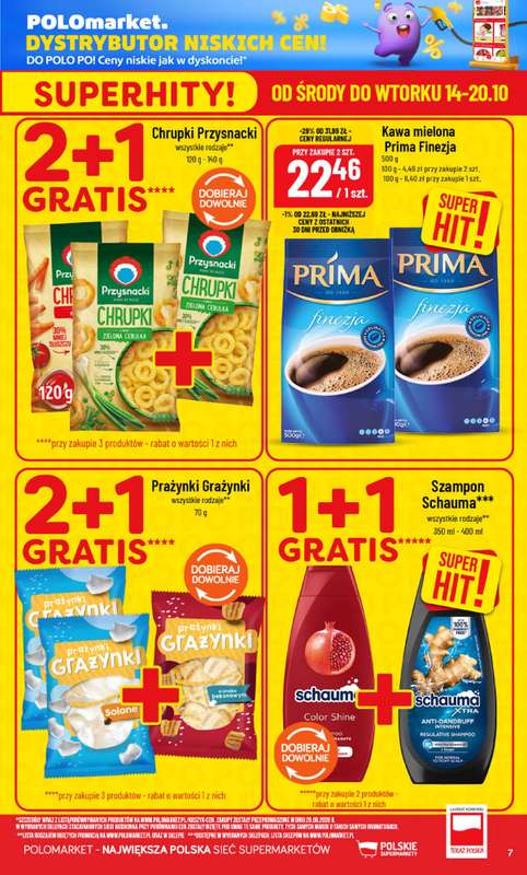 POLOmarket - gazetka promocyjna Gazetka od środy 14.10 do wtorku 20.10 - strona 7