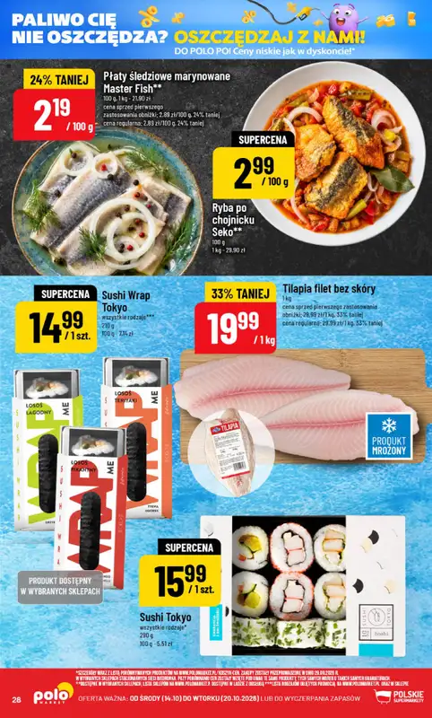 POLOmarket - gazetka promocyjna Gazetka od środy 14.10 do wtorku 20.10 - strona 28