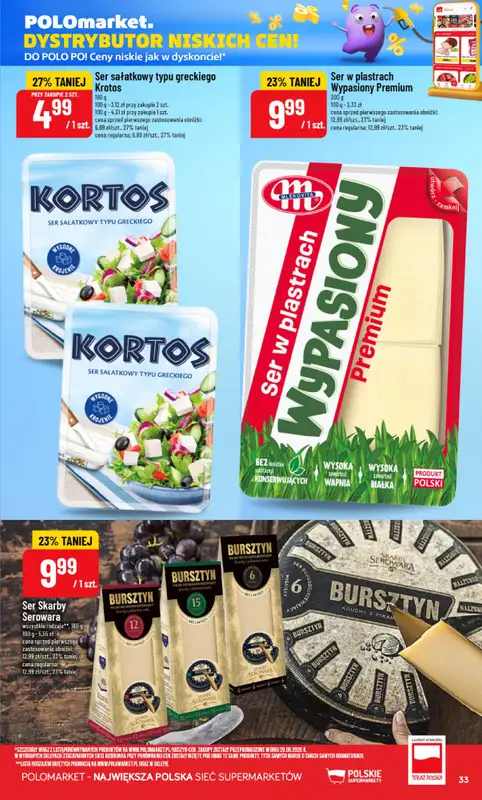 POLOmarket - gazetka promocyjna Gazetka od środy 14.10 do wtorku 20.10 - strona 33