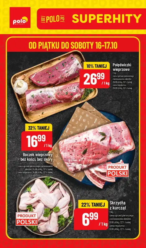 POLOmarket - gazetka promocyjna Super hity na weekend  