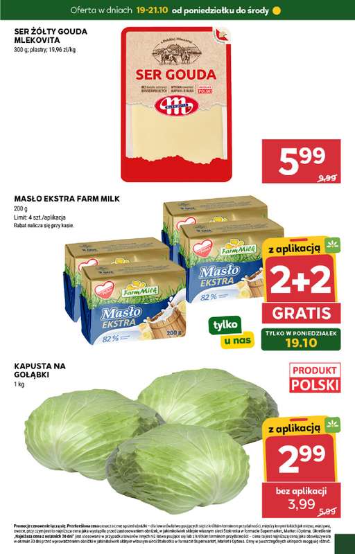 Stokrotka - gazetka promocyjna Hity na start od poniedziałku 19.10 do środy 21.10 - strona 3