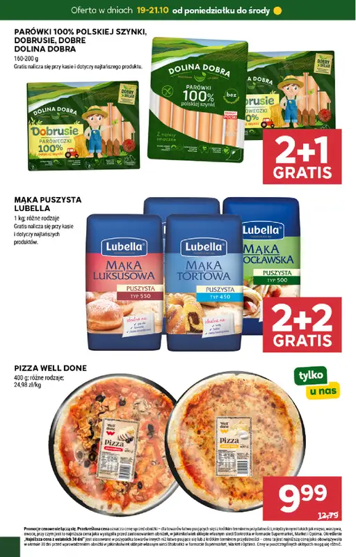 Stokrotka - gazetka promocyjna Hity na start od poniedziałku 19.10 do środy 21.10 - strona 2