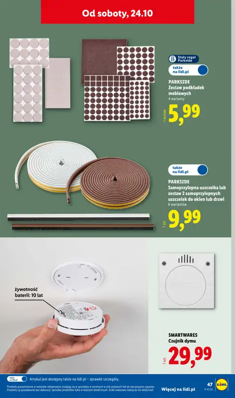 Lidl - gazetka promocyjna Katalog od poniedziałku 19.10 do soboty 24.10 - strona 57