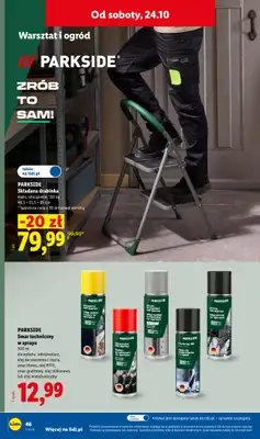 Lidl - gazetka promocyjna Katalog od poniedziałku 19.10 do soboty 24.10 - strona 56