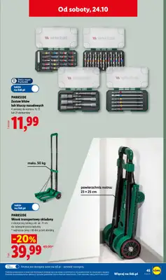 Lidl - gazetka promocyjna Katalog od poniedziałku 19.10 do soboty 24.10 - strona 55