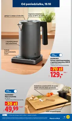 Lidl - gazetka promocyjna Katalog od poniedziałku 19.10 do soboty 24.10 - strona 17