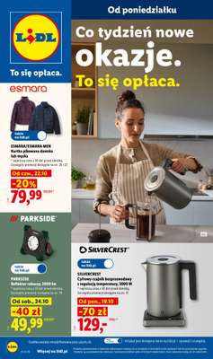 Lidl - gazetka promocyjna Katalog od poniedziałku 19.10 do soboty 24.10