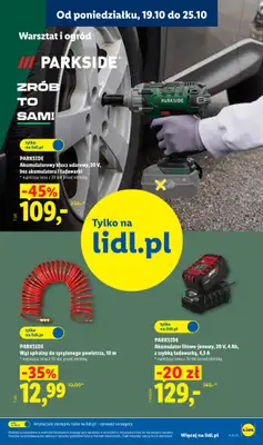 Lidl - gazetka promocyjna Katalog od poniedziałku 19.10 do soboty 24.10 - strona 21
