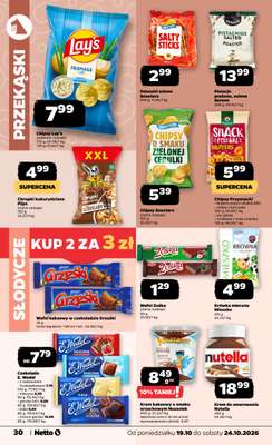 Netto - gazetka promocyjna Gazetka Spożywcza od poniedziałku 19.10 do soboty 24.10 - strona 30