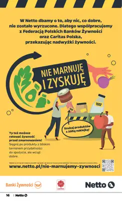 Netto - gazetka promocyjna Gazetka Spożywcza od poniedziałku 19.10 do soboty 24.10 - strona 16