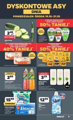 Netto - gazetka promocyjna Gazetka Spożywcza od poniedziałku 19.10 do soboty 24.10 - strona 3