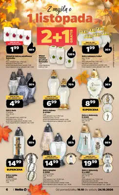 Netto - gazetka promocyjna Gazetka Spożywcza od poniedziałku 19.10 do soboty 24.10 - strona 6