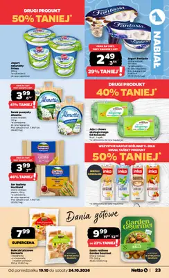 Netto - gazetka promocyjna Gazetka Spożywcza od poniedziałku 19.10 do soboty 24.10 - strona 23