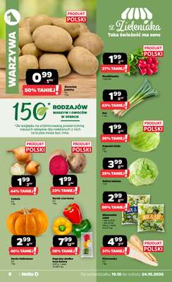 Netto - gazetka promocyjna Gazetka Spożywcza od poniedziałku 19.10 do soboty 24.10 - strona 8