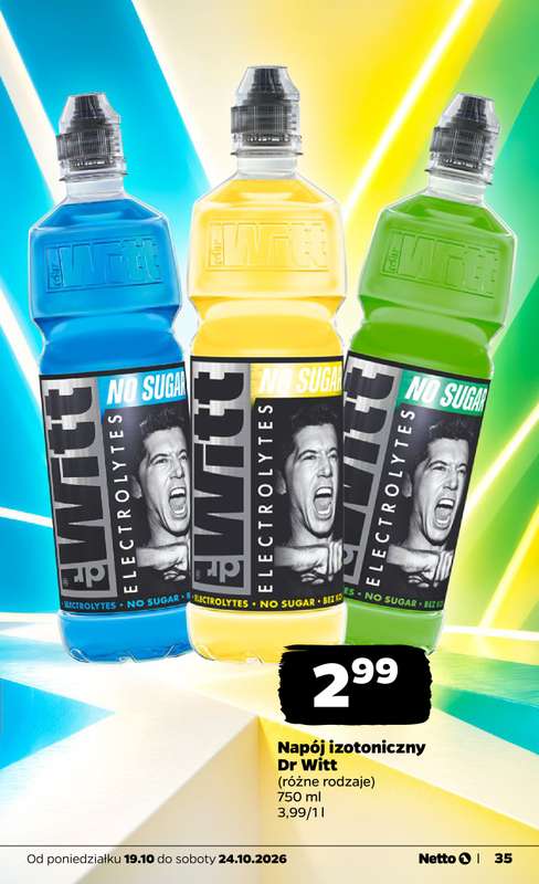 Netto - gazetka promocyjna Gazetka Spożywcza od poniedziałku 19.10 do soboty 24.10 - strona 35