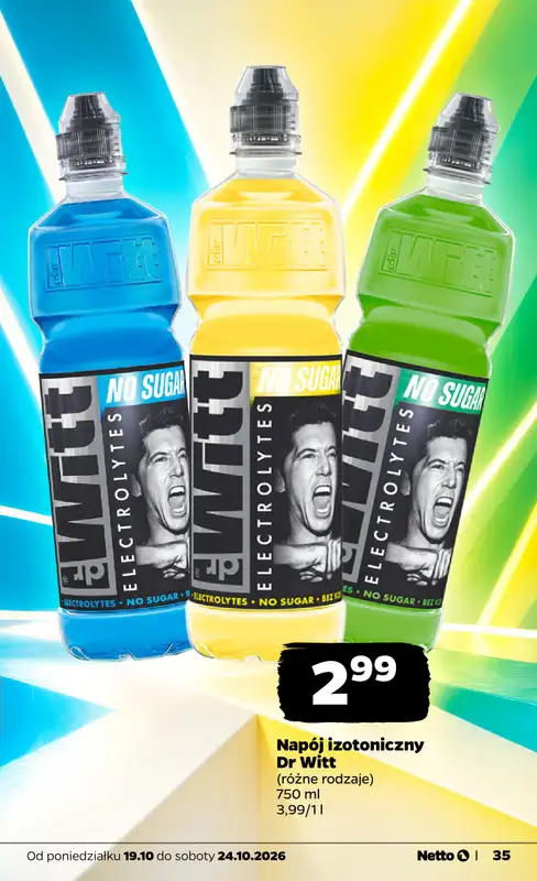 Netto - gazetka promocyjna Gazetka Spożywcza od poniedziałku 19.10 do soboty 24.10 - strona 35