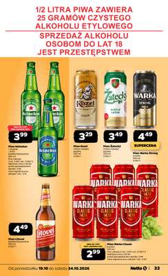 Netto - gazetka promocyjna Gazetka Spożywcza od poniedziałku 19.10 do soboty 24.10 - strona 33