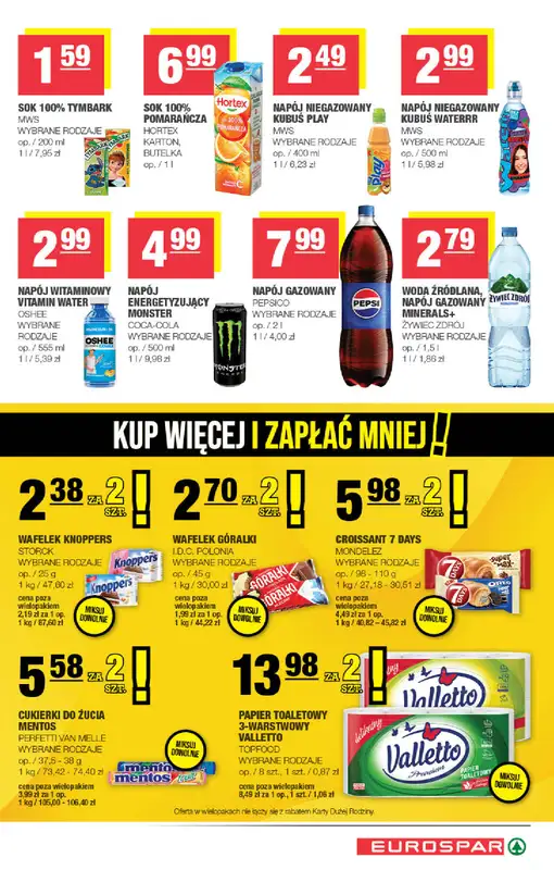 SPAR - gazetka promocyjna Gazetka Eurospar od środy 21.10 do soboty 31.10 - strona 13