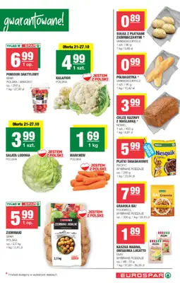 SPAR - gazetka promocyjna Gazetka Eurospar od środy 21.10 do soboty 31.10 - strona 3