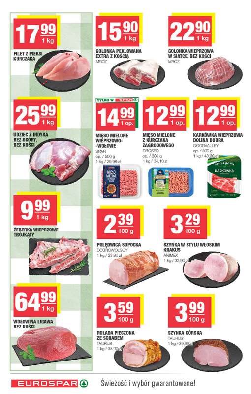 SPAR - gazetka promocyjna Gazetka Eurospar od środy 21.10 do soboty 31.10 - strona 6